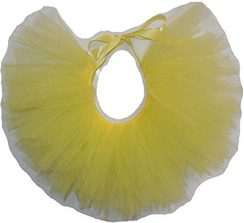 Handcrafted Yellow Tulle Tutu for Pets